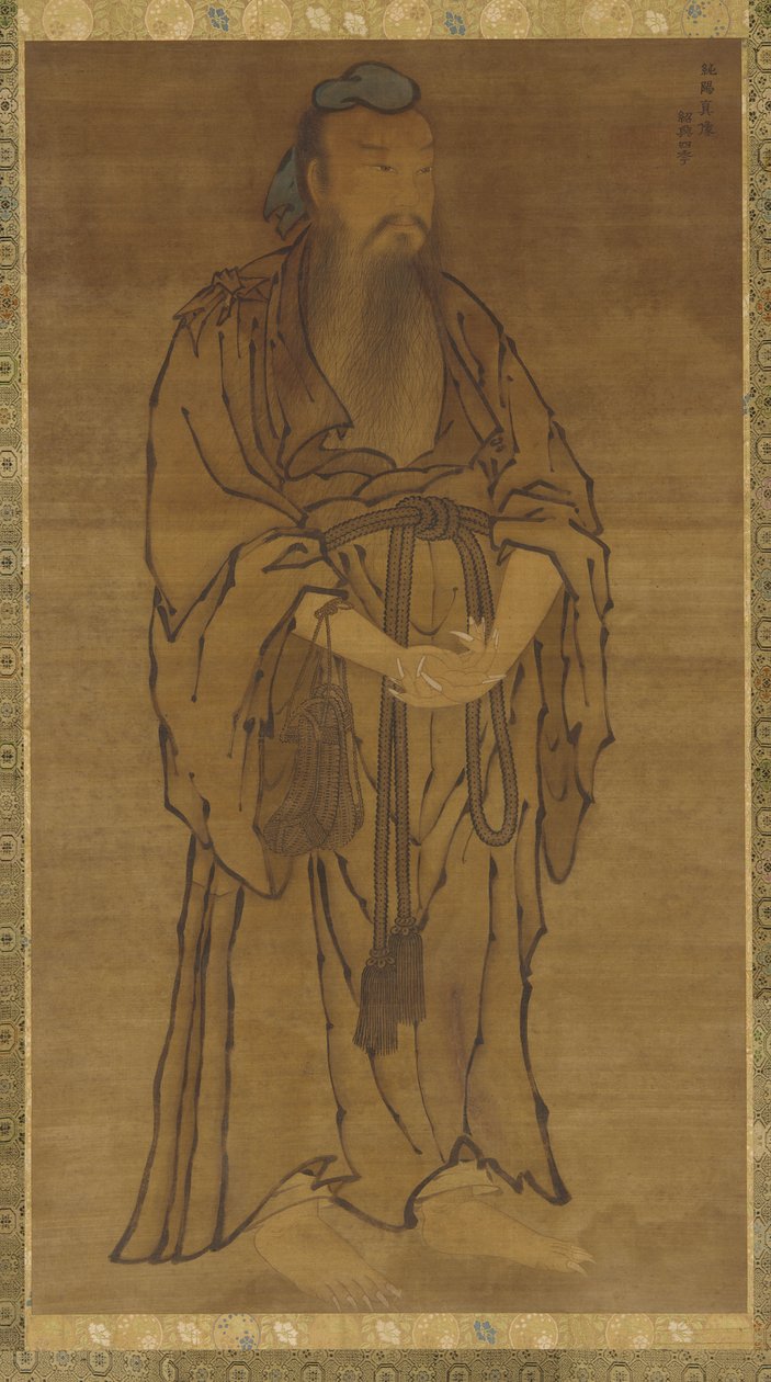 呂洞賓立像 作： 無名の画家