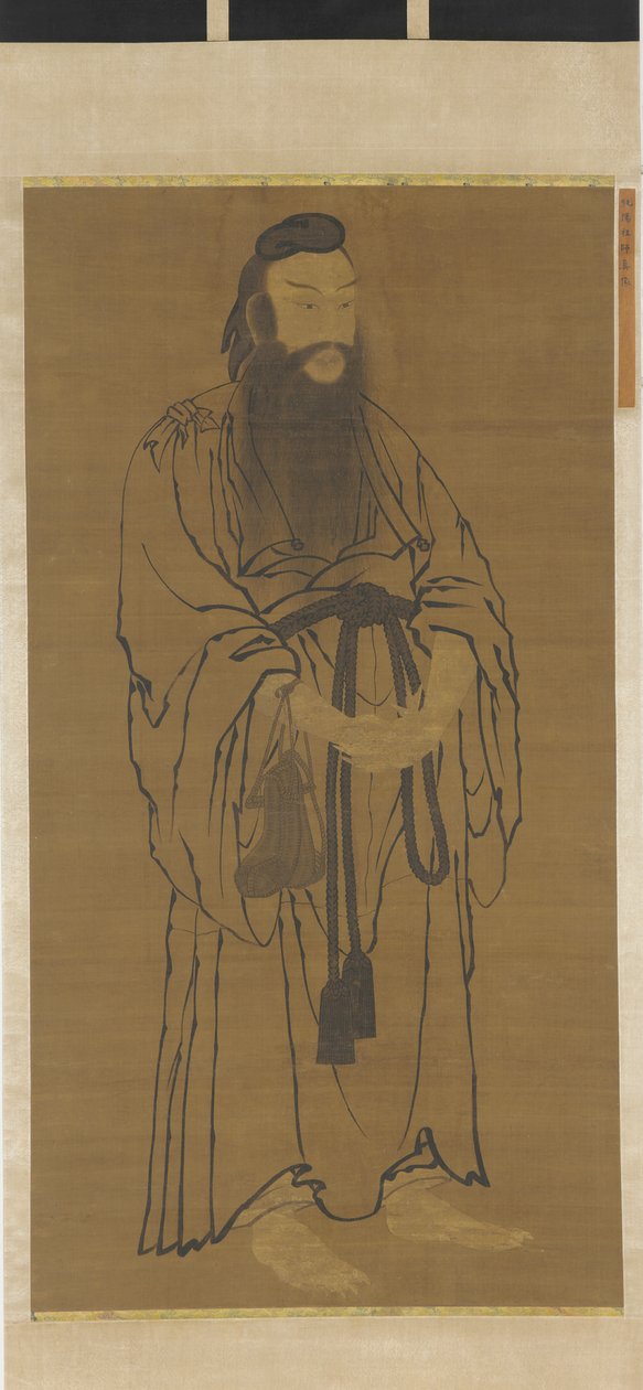 呂洞賓立像 作： 無名の画家
