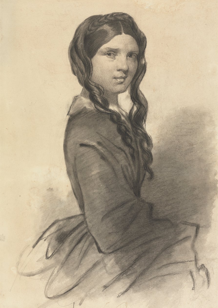 Estudo de uma mulher 作： 無名の画家