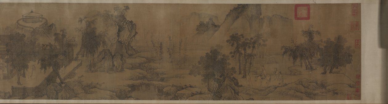 陶園明の帰国 作： 無名の画家