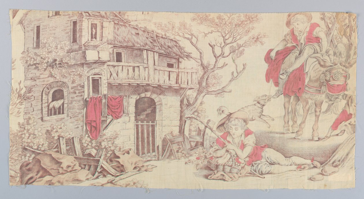繊維 作： 無名の画家