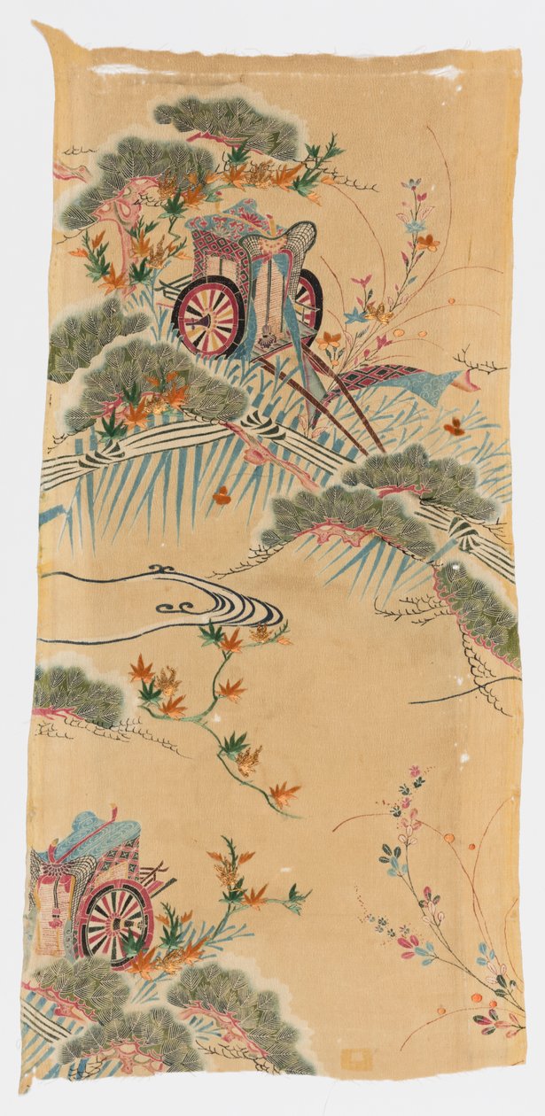 繊維 作： 無名の画家