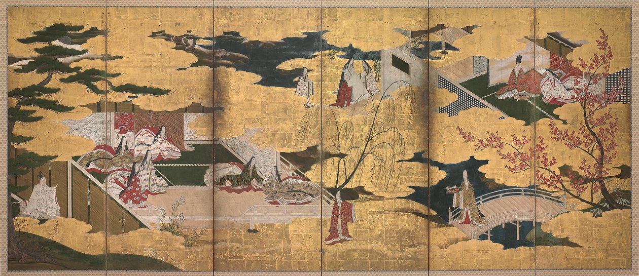 源氏物語 作： 無名の画家