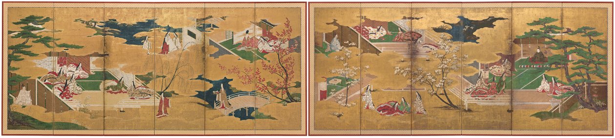 源氏物語 作： 無名の画家