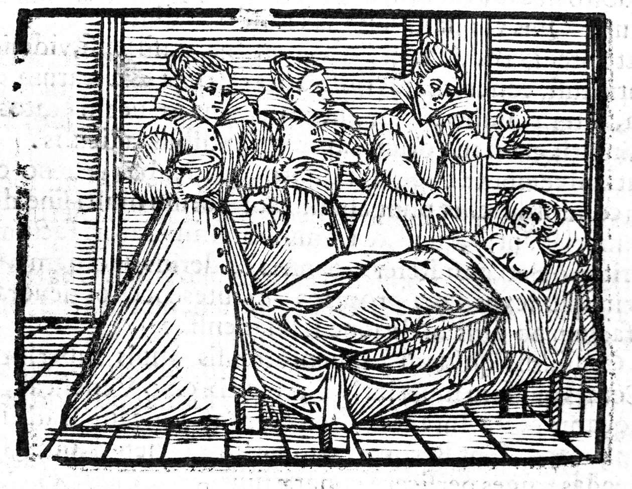 フランチェスコ・グアッチョ著「魔女の死」"Compendium Maleficarum" Milan 1608。 作： 無名の画家