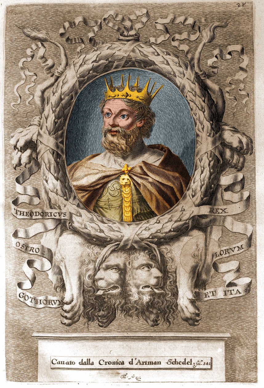 テオドリック1世（v.454-526）、オストロゴスの王（474-526