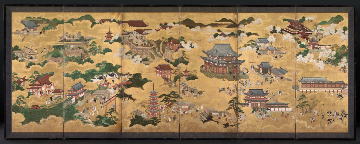 京都の景色 作： 無名の画家