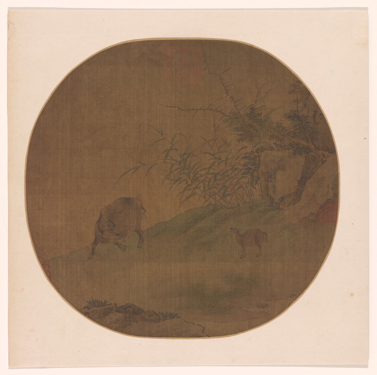 水牛 作： 無名の画家