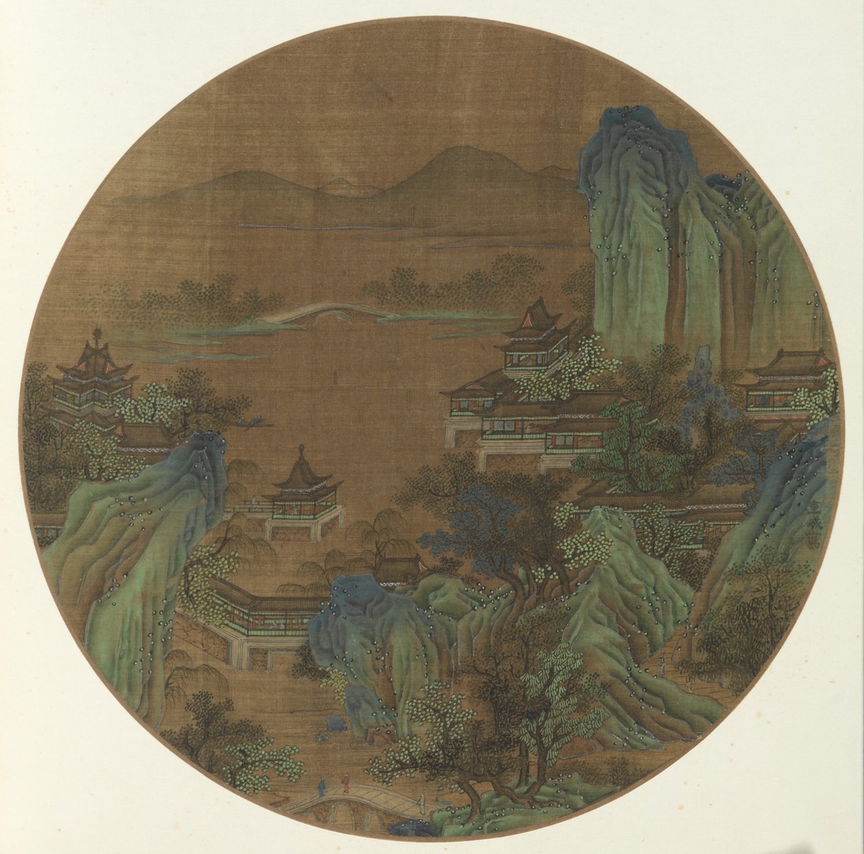 杭州西湖 作： 無名の画家