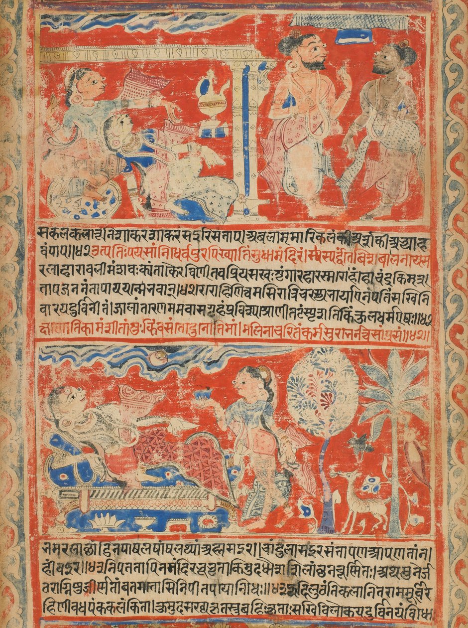 <em>Vasanta Vilasa</em> (春の詩) (詳細) 作： 無名の画家