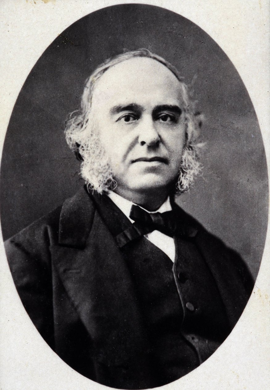 Paul Broca (1824-1880), フランスの外科医、人類学者 作： 未知の写真家