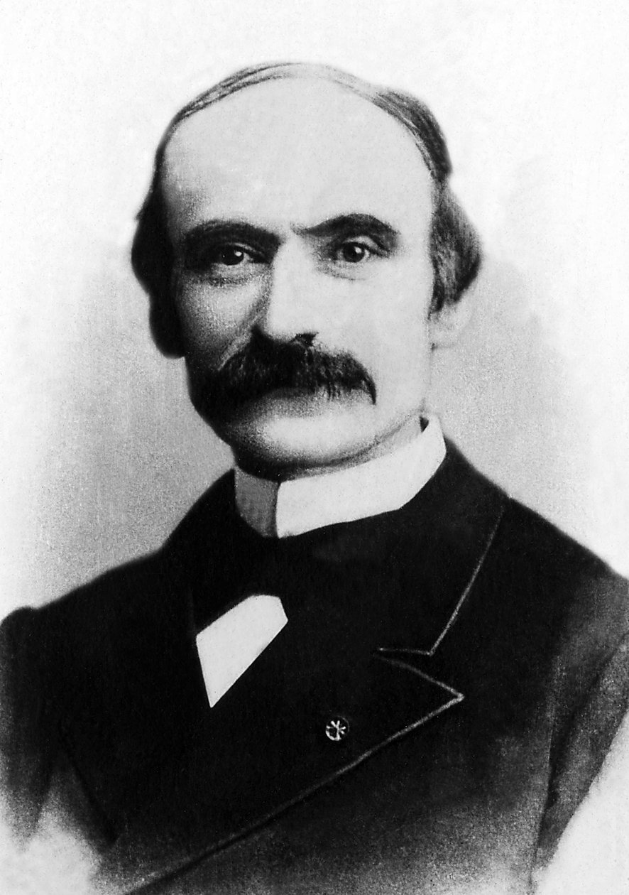 アルフレッド・ピカール（1844-1913）の肖像。 作： 未知の写真家