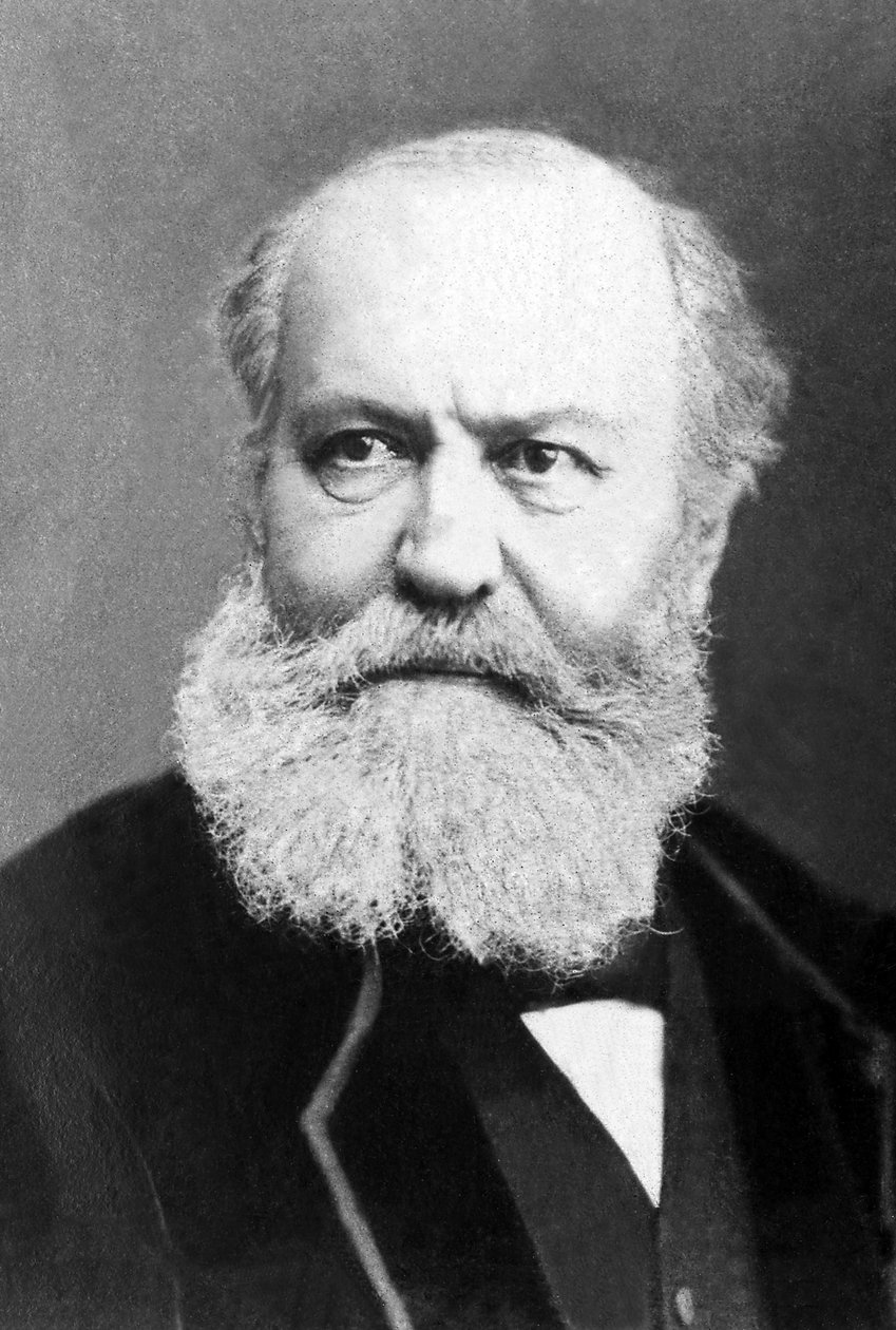 フランスの作曲家、シャルル・グノー（1818-1893）の肖像。 作： 未知の写真家