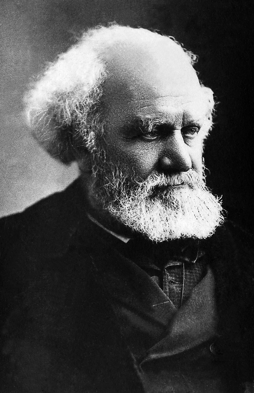 フランスの物理学者・天文学者であるジュール・ヤンセン（1824-1907）の肖像。 作： 未知の写真家