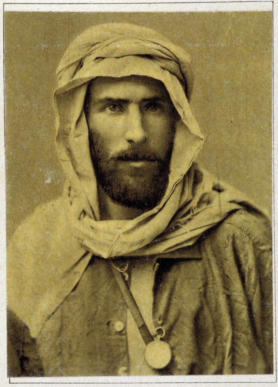 1882年、サヴォルグナン・デ・ブラッツァの肖像。 作： 未知の写真家