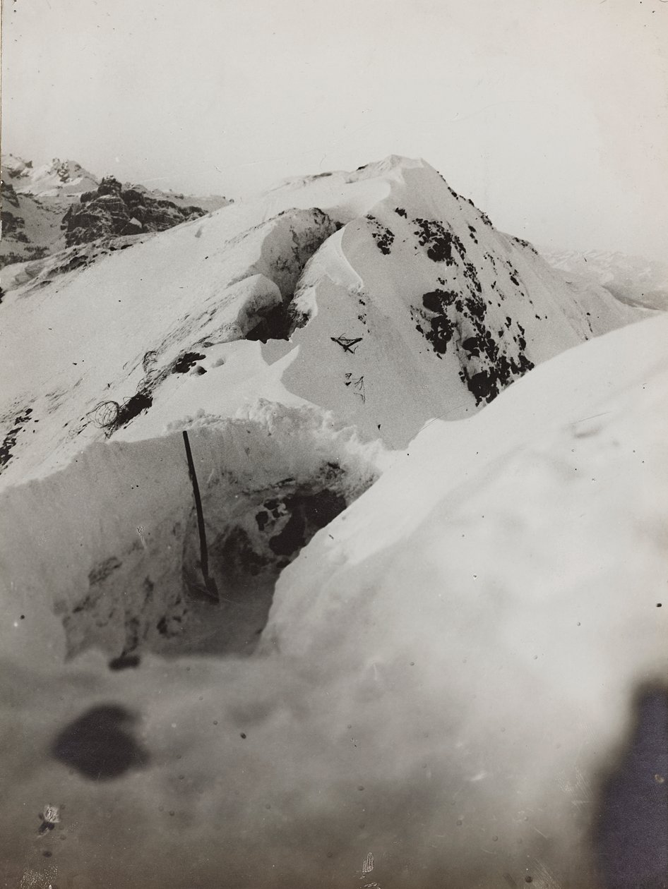 第一次世界大戦：山の風景 作： 未知の写真家