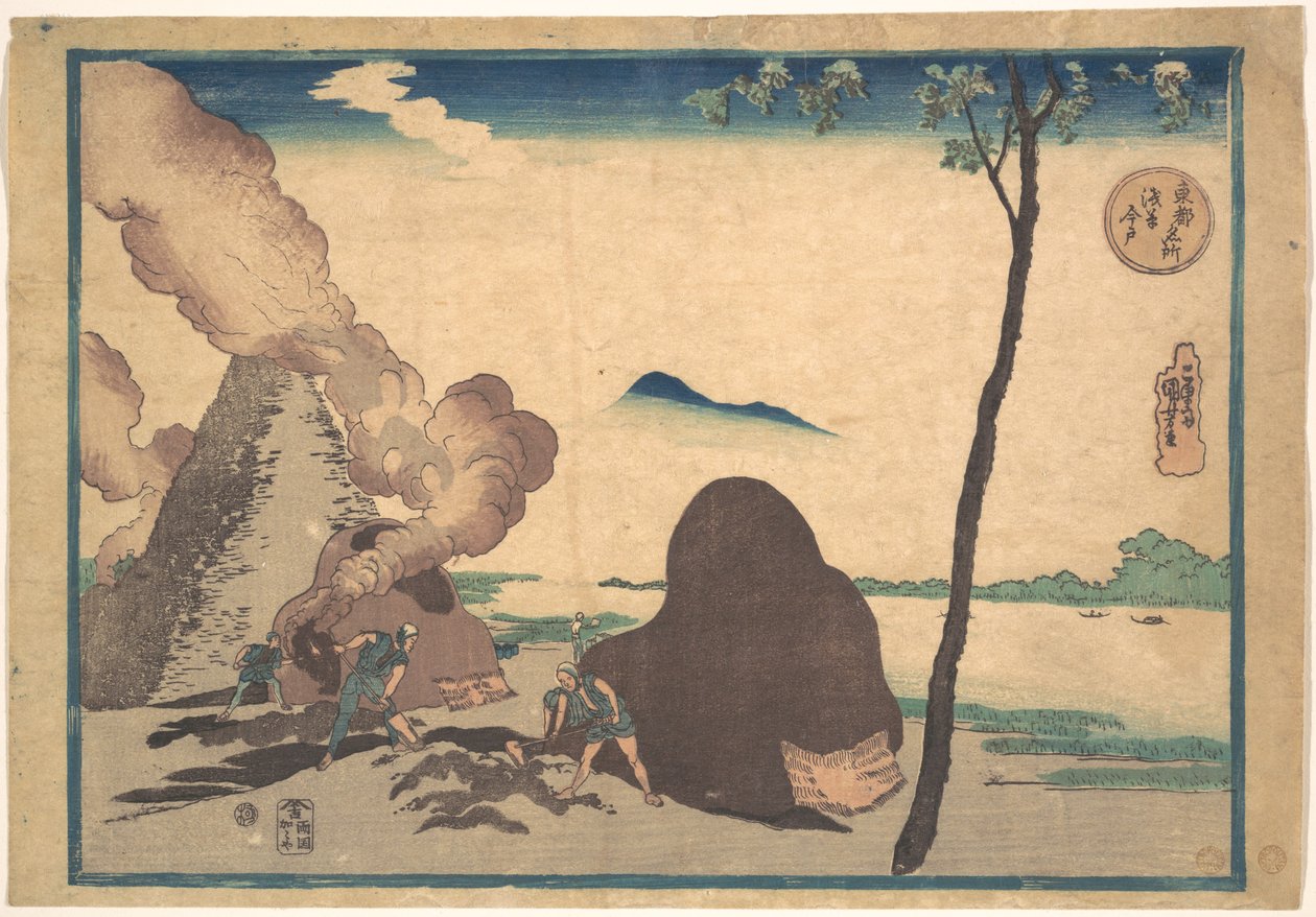 浅草今戸 作： 歌川国芳