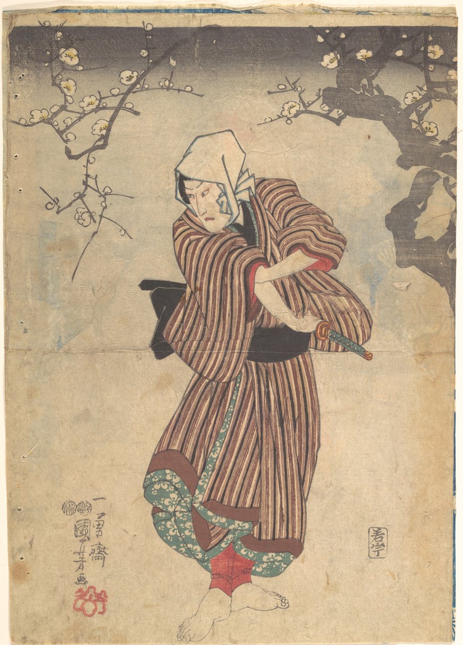 印刷 作： 歌川国芳