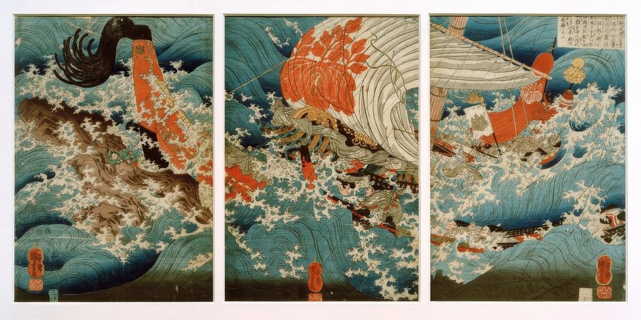 よじべいの犠牲者 作： 歌川国芳