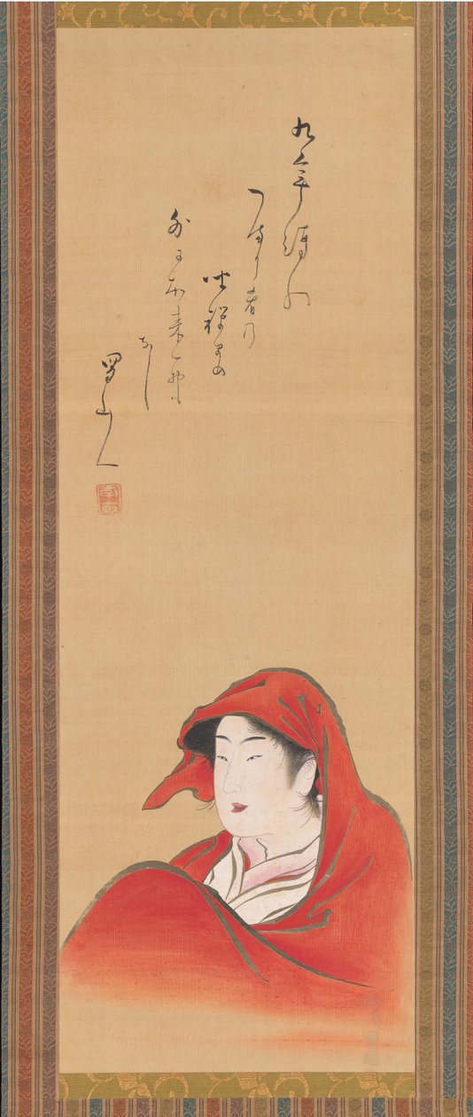 だるまとしての遊女、ca。 1800年、約ca 1810年。 作： 歌川豊春