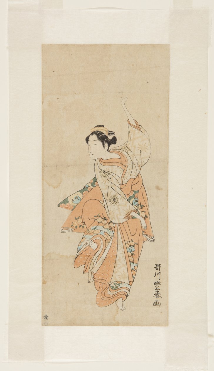 芸者踊り 作： 歌川豊春