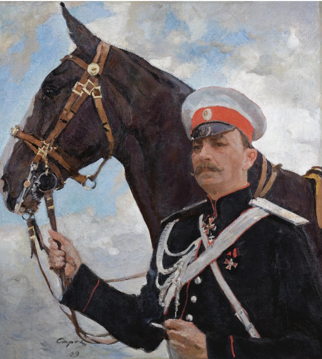 フェリックスユスポフ王子の肖像、スマロコフエルストン伯爵1856-1928、1909 作： バレンティン・アレクサンドロビッチ・セロフ