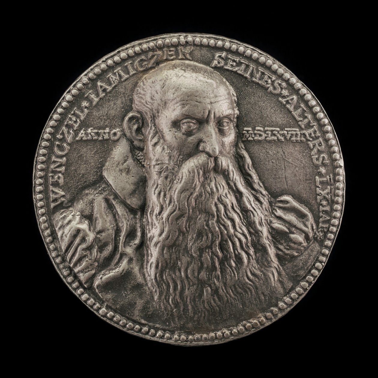ウェンゼル・ジャムニッツァー、1508～1585年、ゴールドスミス、1568年。 作： バレンティンの画家
