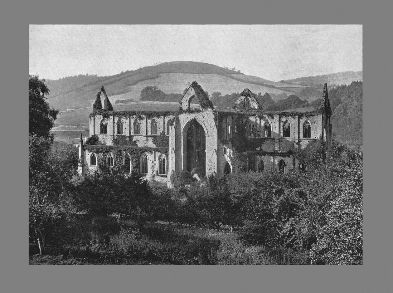 ティンタン修道院、c1900 作： バレンタインアンドサンズ