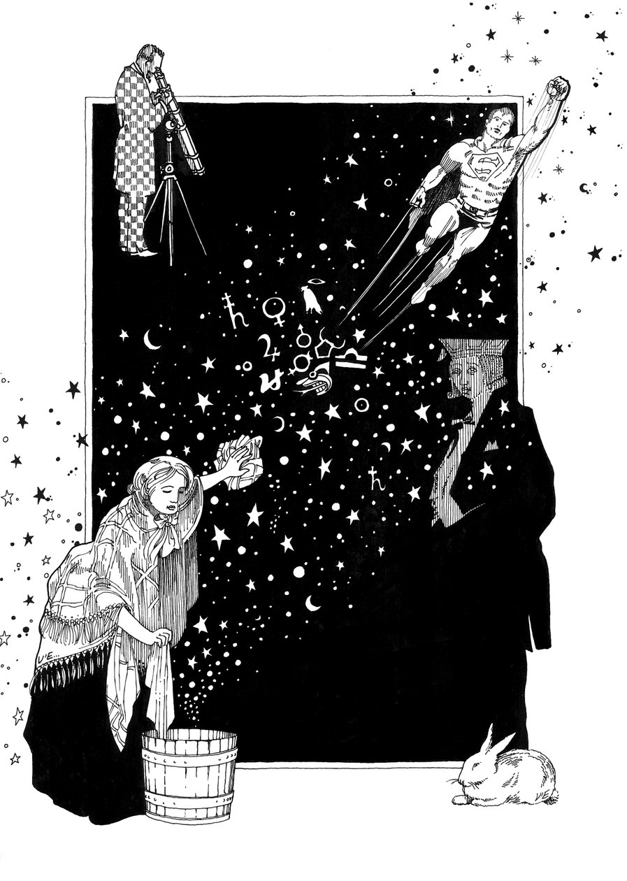 大空の星々のファンタスティックな物語 作： ヴァレリオ・エレッティ