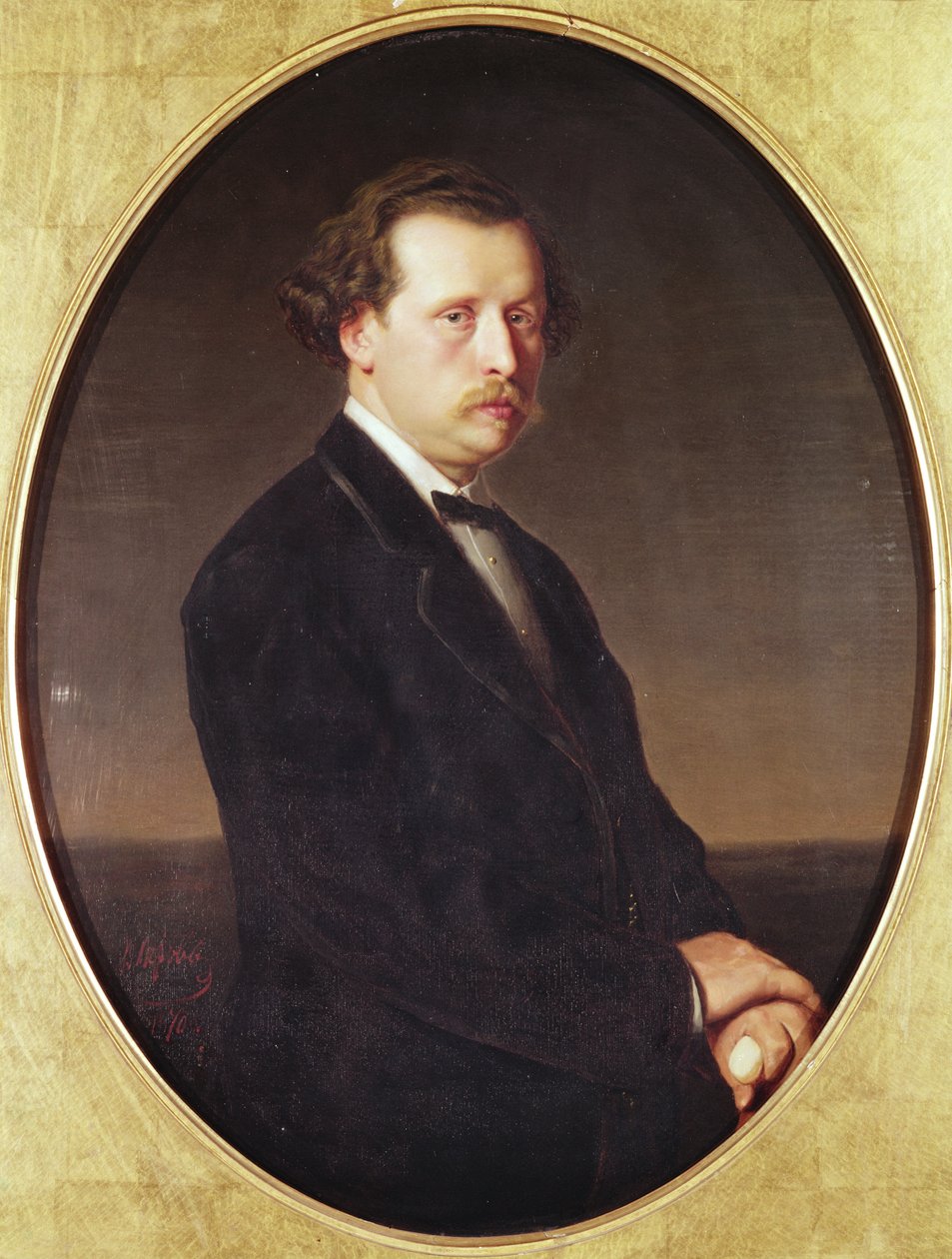 NGルビンスタインの肖像 作： Vasili Grigorevich Perov