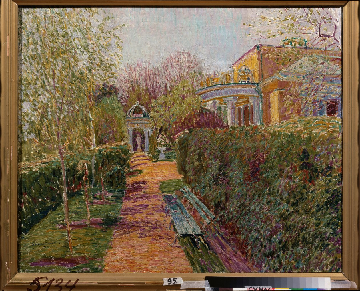 チームパビリオン - Vasily Vasilyevich Perepletchikov (1863-1918) の絵画、キャンバスに油彩 作： Vasili Vasilyevich Perepletchikov