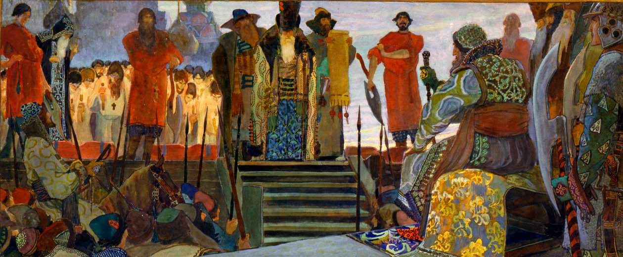 イワン雷帝の治世におけるボヤールの処刑」1906年   作： ヴァシリ・ウラジミロフ