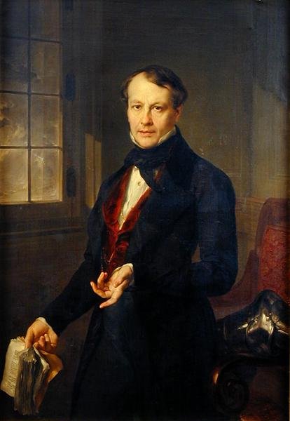 アーロン・ベイルの肖像（1796-1878）c.1845（ペアについては149723を参照） 作： ビセンテ・ロペス・イ・ポルタナ