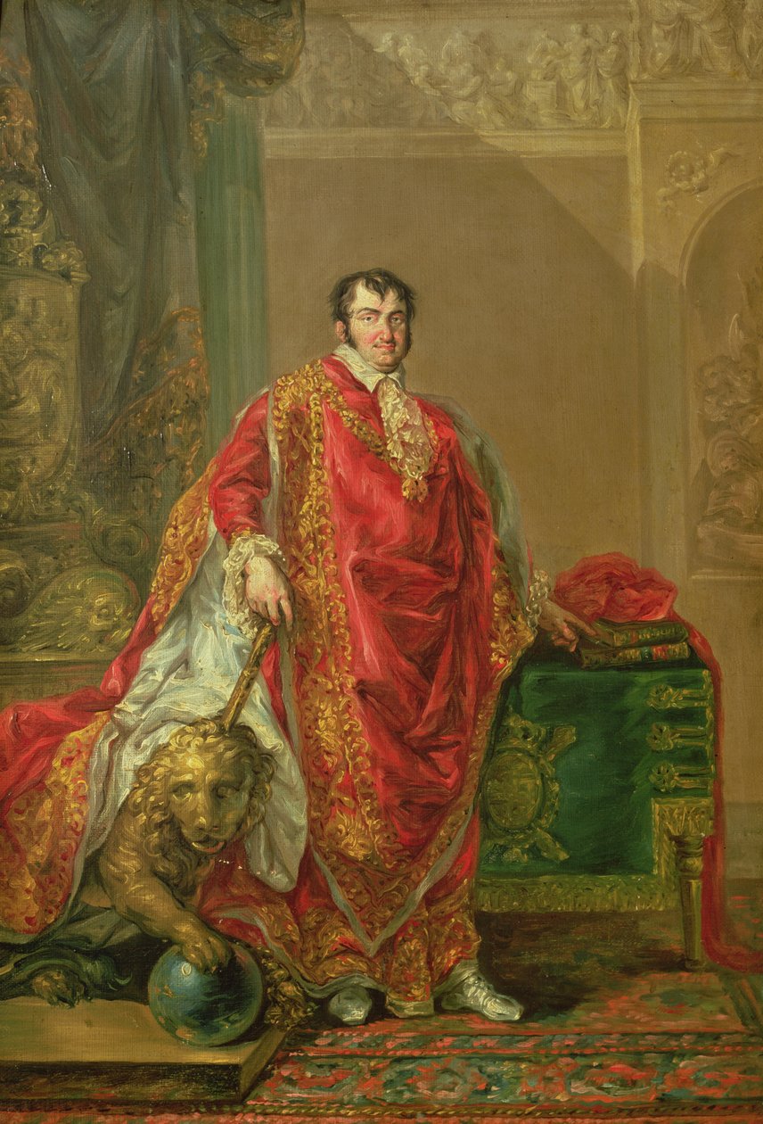 フェルディナンド7世の肖像（1784-1833）1808-11 作： ビセンテ・ロペス・イ・ポルタナ