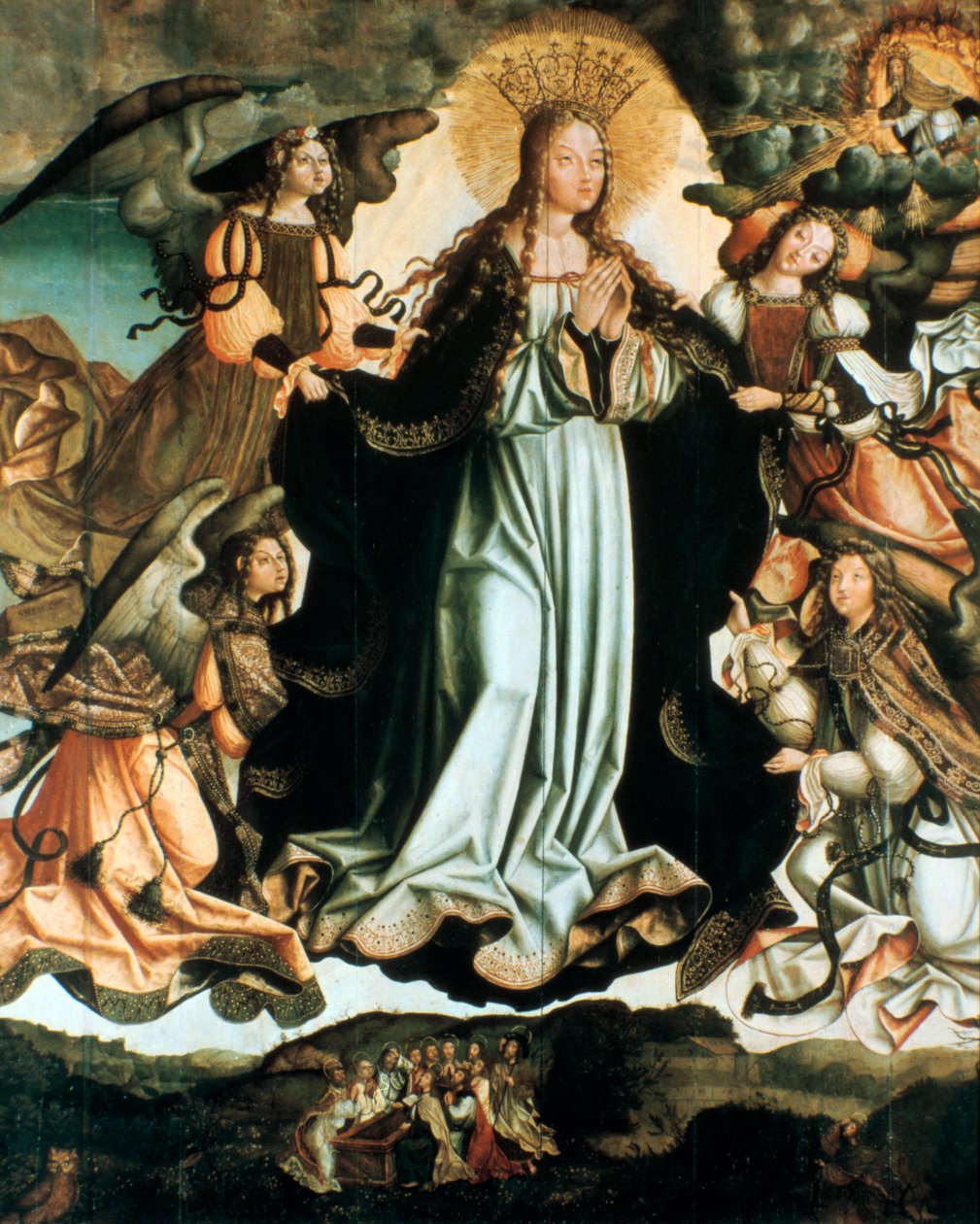 聖母被昇天、c1491-1518 作： ビセンテ・ヒル