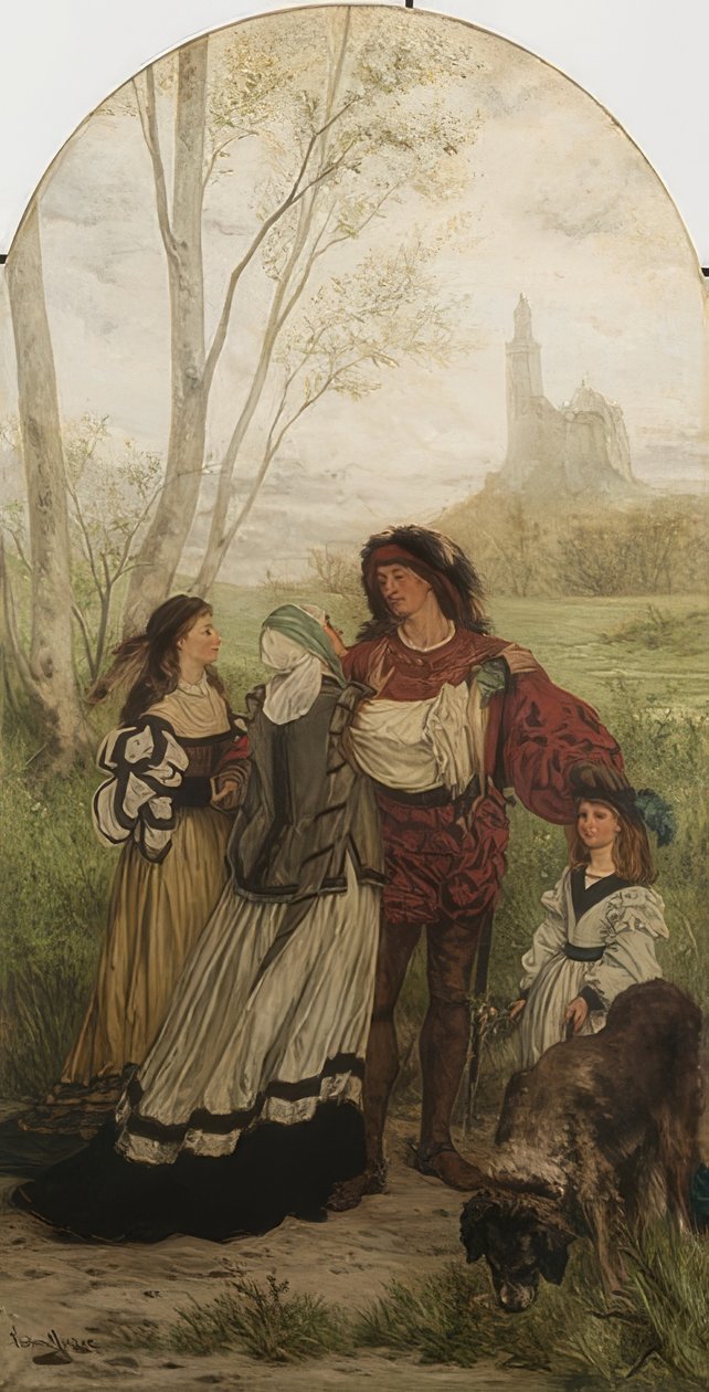 ナイトハートトムフォンクロンベルクは親戚に別れを告げる 作： ビクター・ミュラー