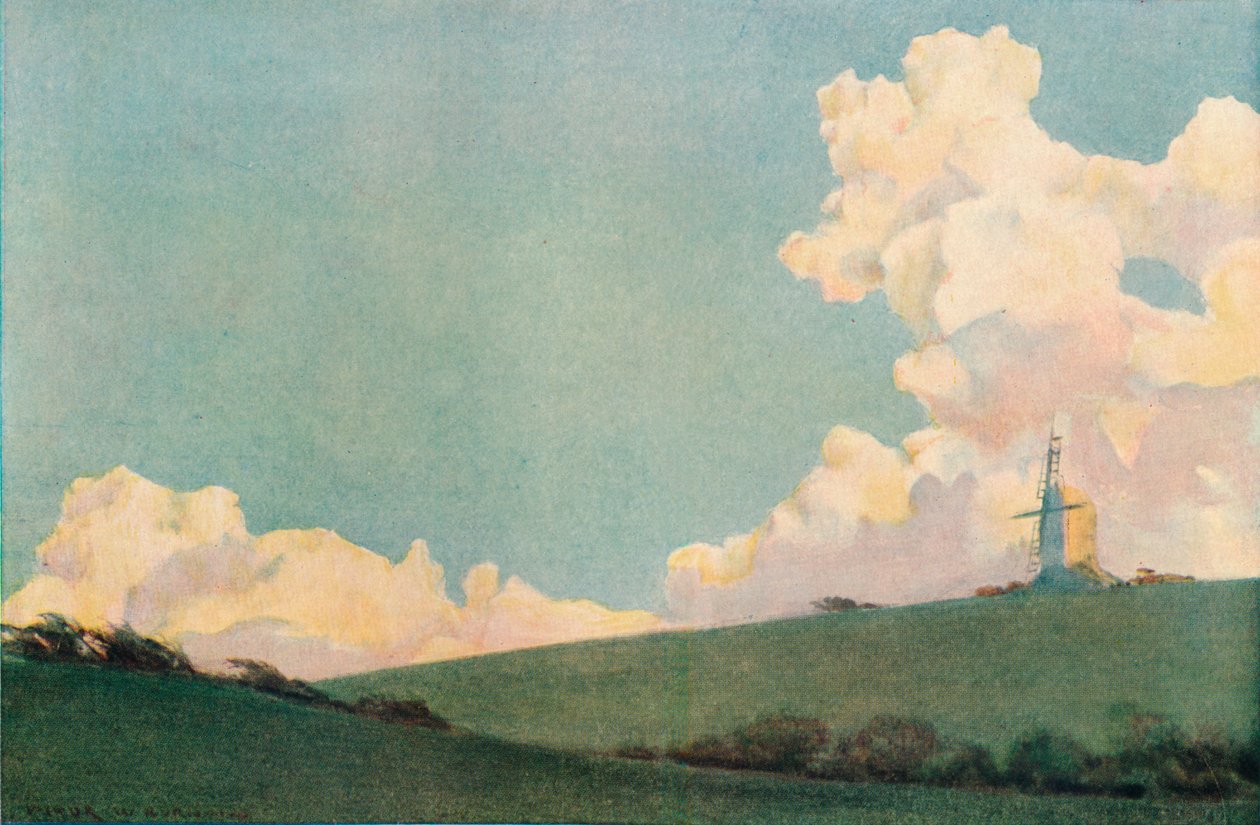 積雲、c1888-1925、1925 作： ビクターワイアットバーナンド