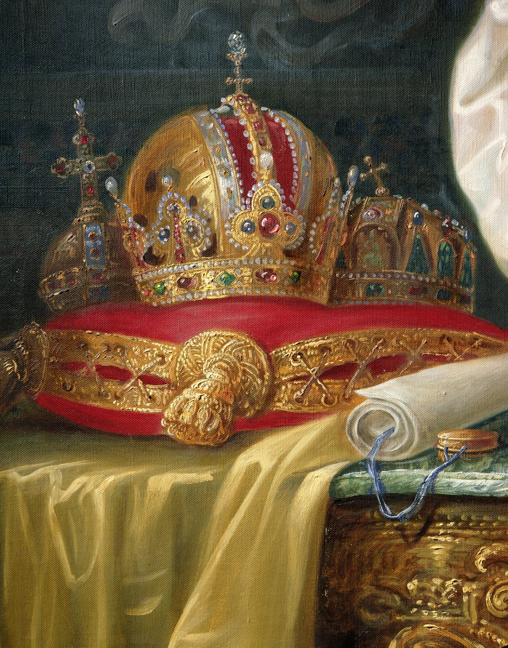 Detail from Franz Joseph I of Austria, c.1916 (oil on canvas)   1456685   ja       japanese Successfully Translated  Original: East Cowes, Isle of Wight Translat: East Cowes, Isle of Wight 1444845 ja japanese Successfully Translated Original: Margaret Nich 作： ウィーン ネドマンスキー スタジオ