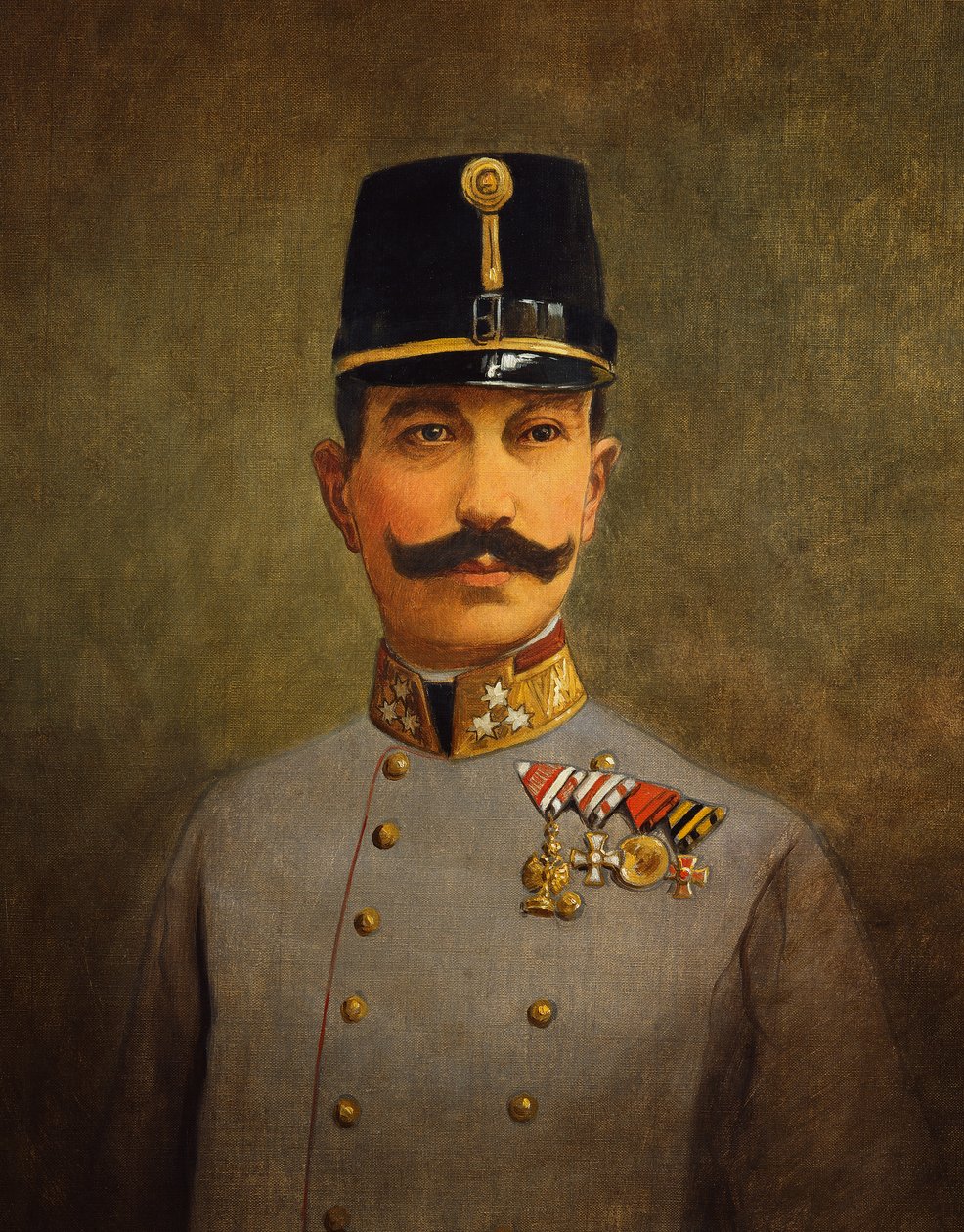 Kenraali Eduard von Bohm-Ermolli, n. 1916 (öljy kankaalle) 作： ウィーン ネドマンスキー スタジオ