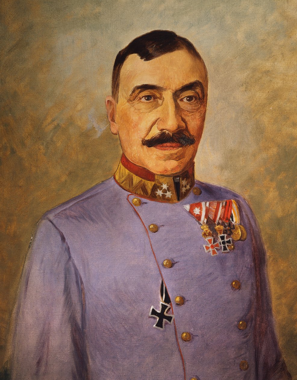 General Karl von Planter-Baltin, c.1916 (óleo sobre tela) 作： ウィーン ネドマンスキー スタジオ