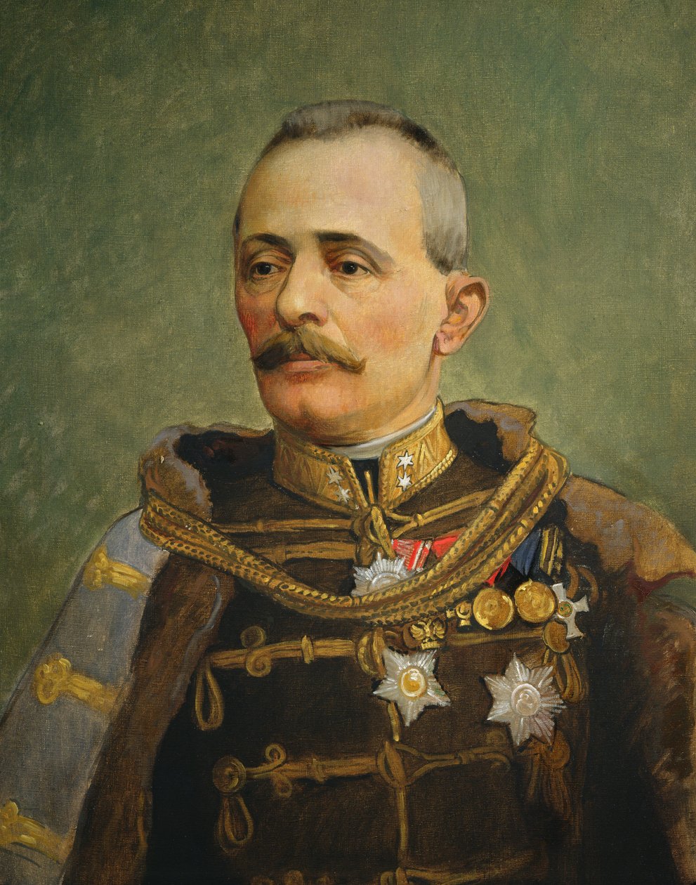 Svetozar Boroevic von Bojna将軍、1916年頃（キャンバスに油彩） 作： ウィーン ネドマンスキー スタジオ