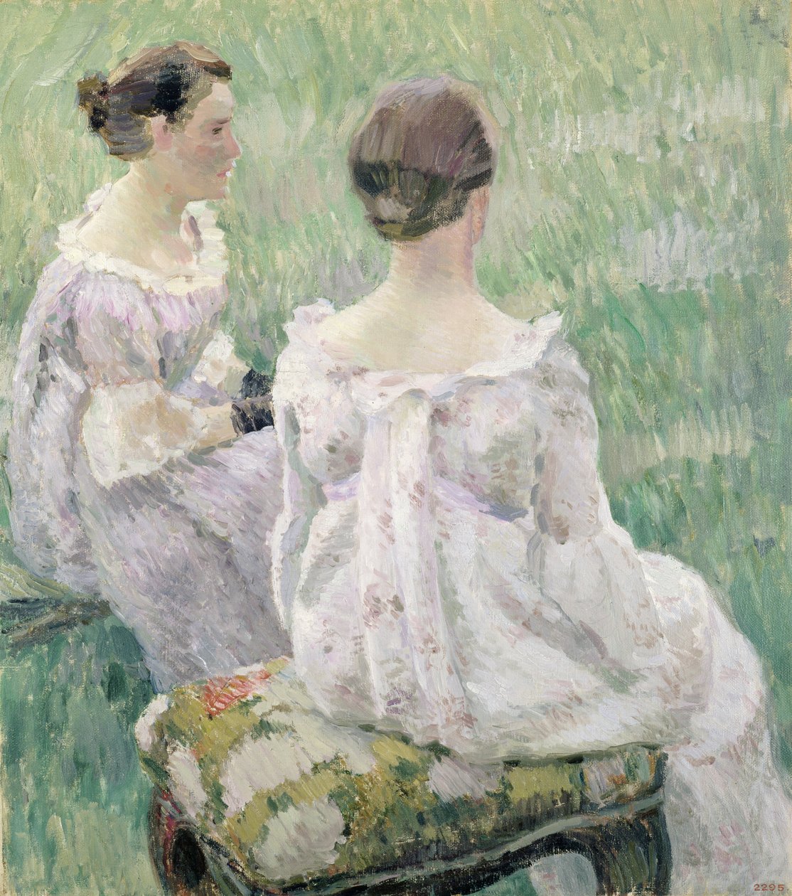 2人乗り女性、1899年 作： ヴィクトル・エルピディフォロヴィチ・ボリソフ・ムサトフ