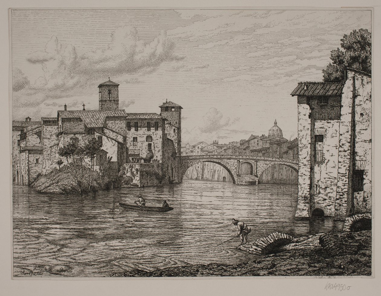 Ponte Roto i Romで出発 作： ヴィルヘルム・キン