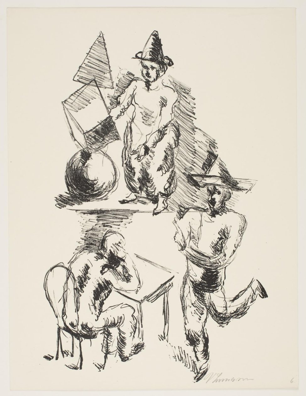 「Klingens Kunstnermappe No. 2」のシート 作： Wilhelm Lundstrom