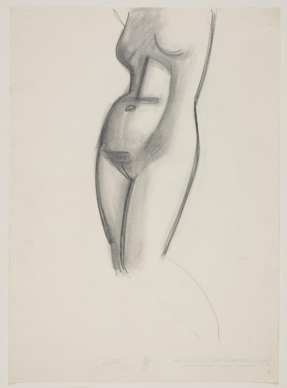 女性モデル、胴体 作： Wilhelm Lundstrom