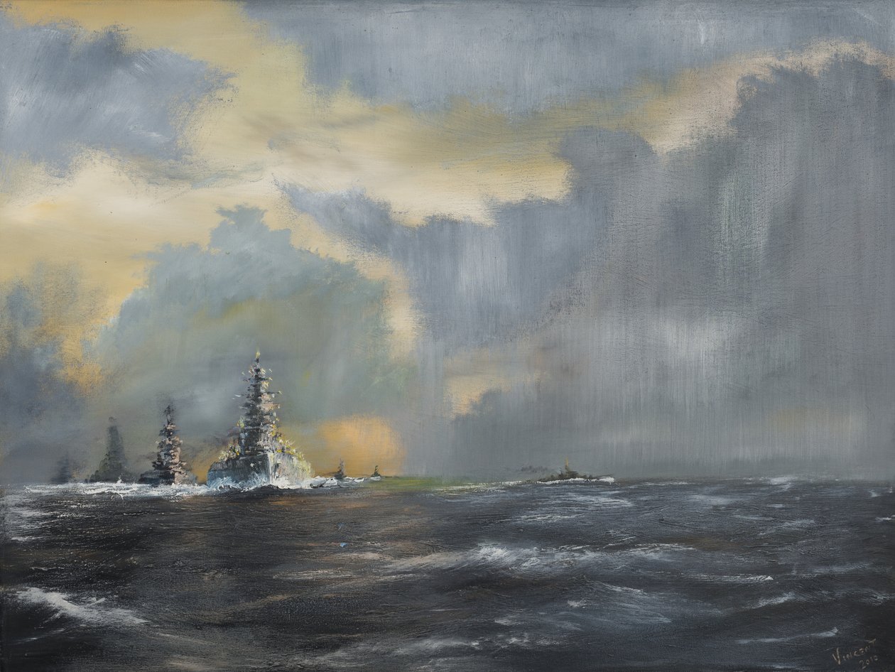 太平洋1942年の日本艦隊、2013年、 作： ヴィンセントアレクサンダーブース