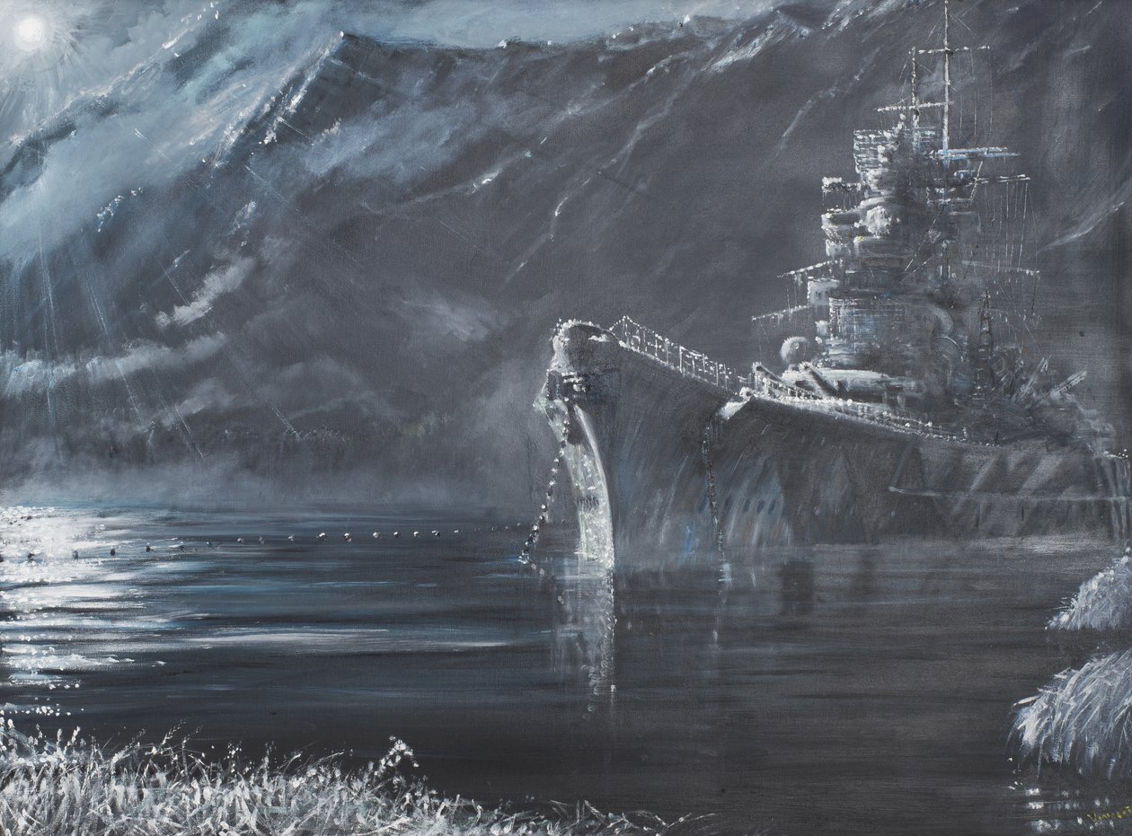 ティルピッツザローンクイーンオブザノース1944、2007、（Oil On Canvas） 作： ヴィンセントアレクサンダーブース