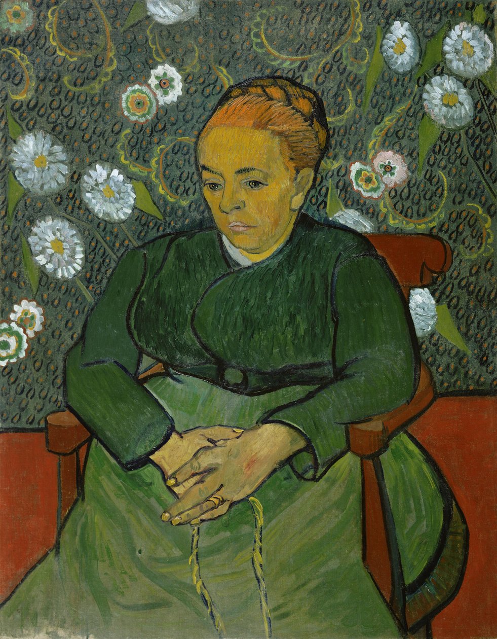 子守唄（Portret van Madame Roulin） 作： ヴィンセント・ヴァン・ゴッホ
