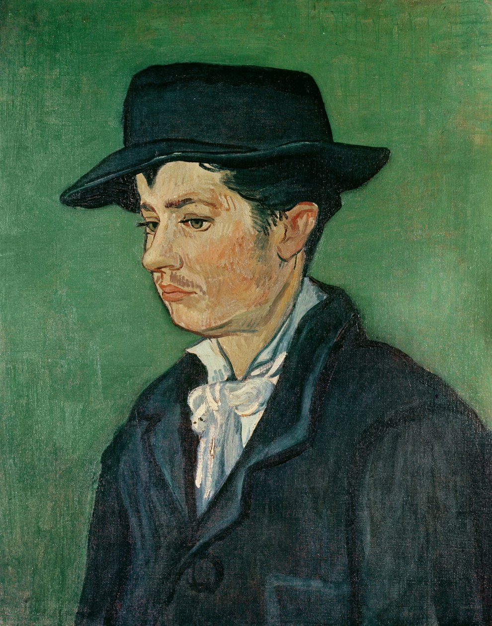 アルマン・ルーリンの肖像、1888 作： ヴィンセント・ヴァン・ゴッホ