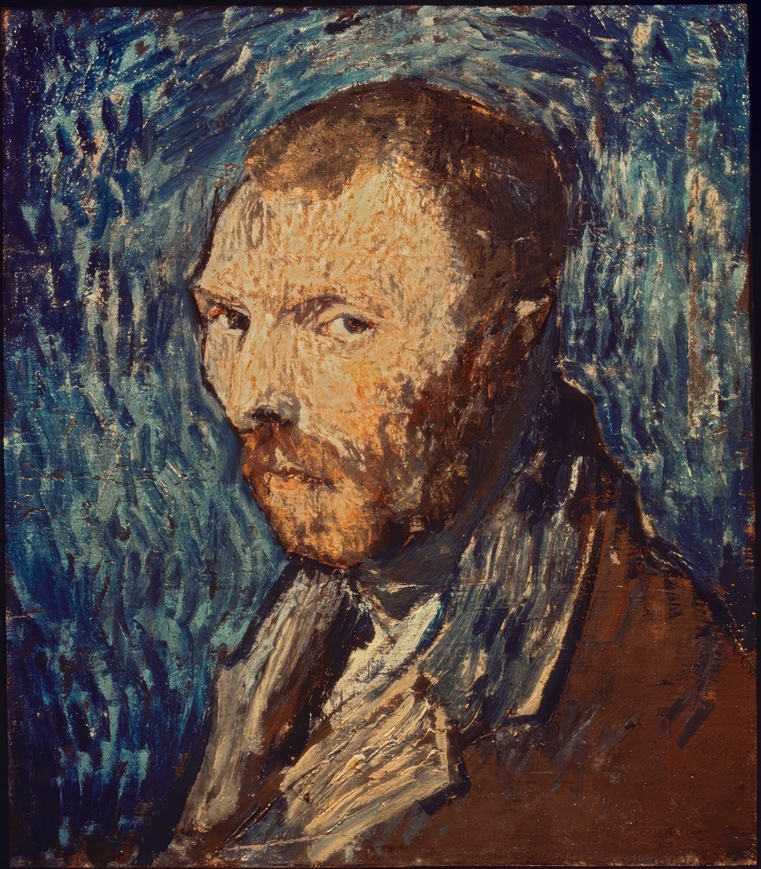自画像 作： ヴィンセント・ヴァン・ゴッホ